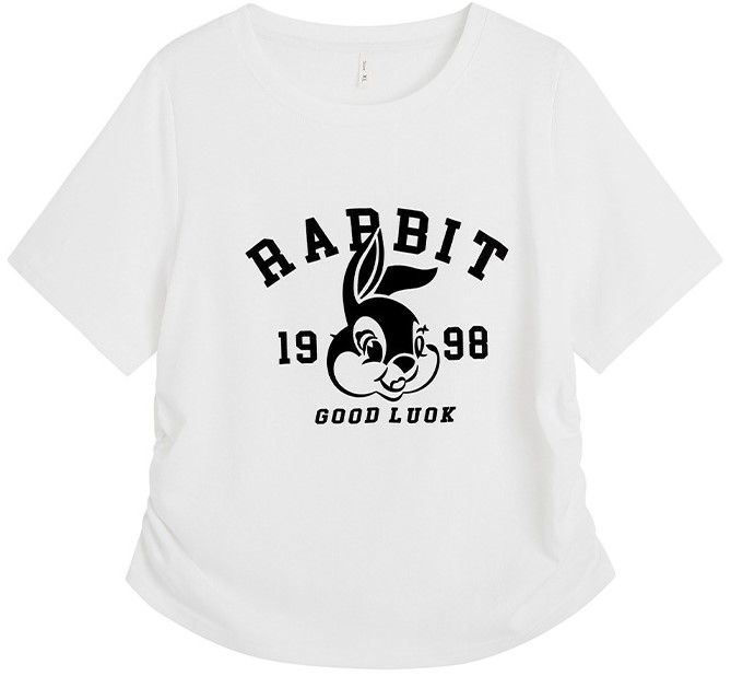 Áo thun trắng Rabbit 62382 size lớn